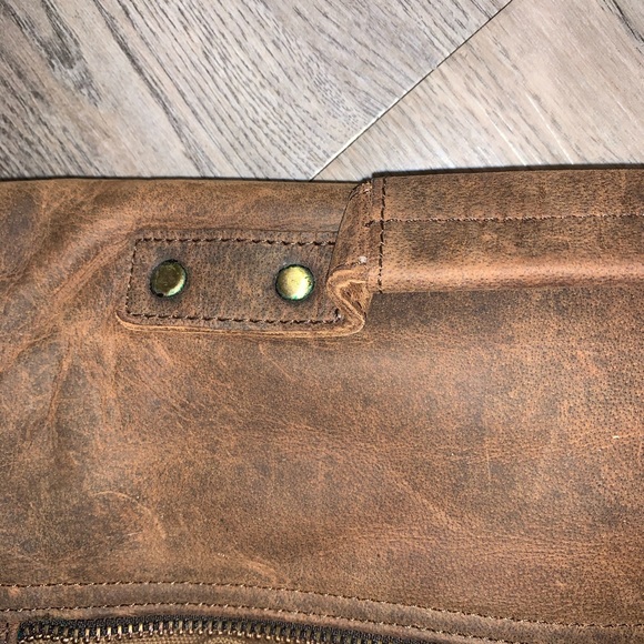 Buffalo Hunter Leather Laptop bag NWOT - Picture 11 of 11